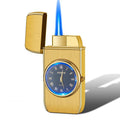 Watch With Light Inflatable Windproof Torch Lighter