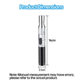 2Pcs Multi Functional Jet Flame Torch Lighter With 360 Degrees Upside Down Ignition Adjustable Flame Refillable Heat Resistant Lighter Suitable For Cigars Moxibustion Charcoal Outdoor Home