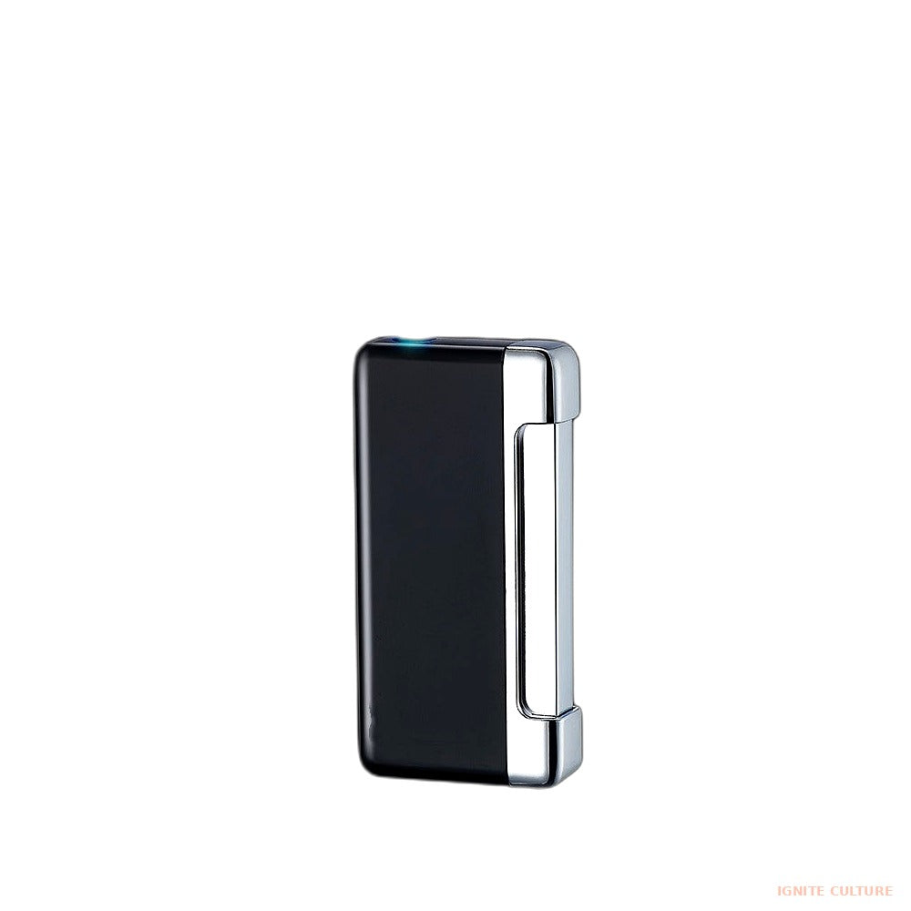 Windproof Lighter Electronic Blue Flame Inflatable Lighter