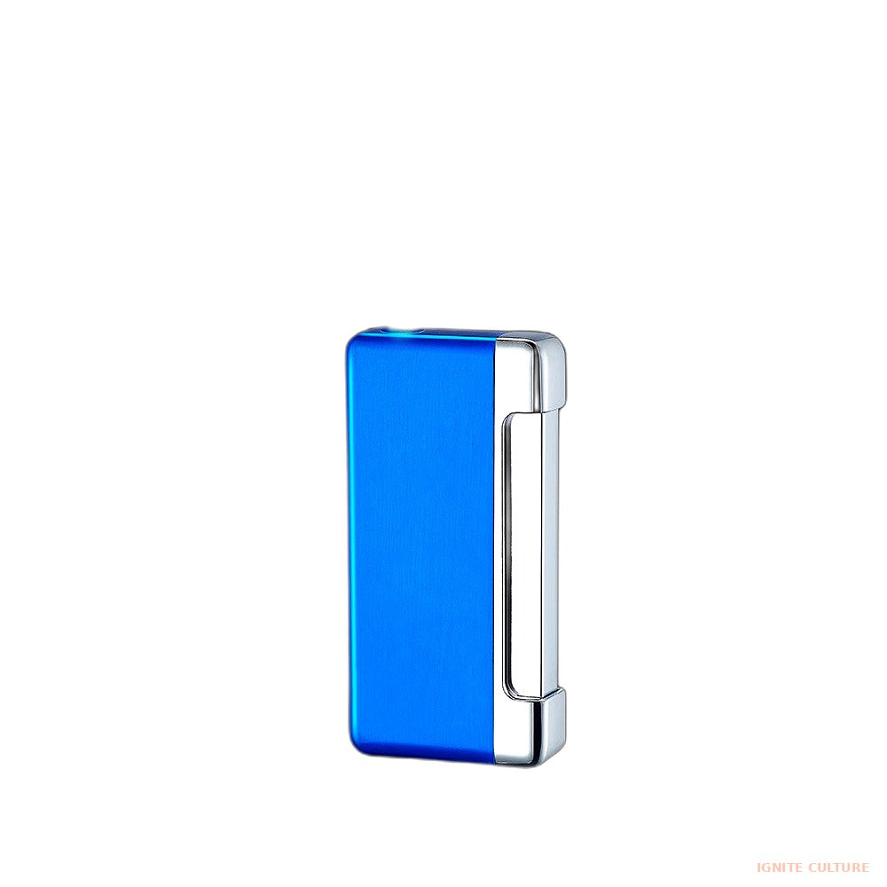 Windproof Lighter Electronic Blue Flame Inflatable Lighter
