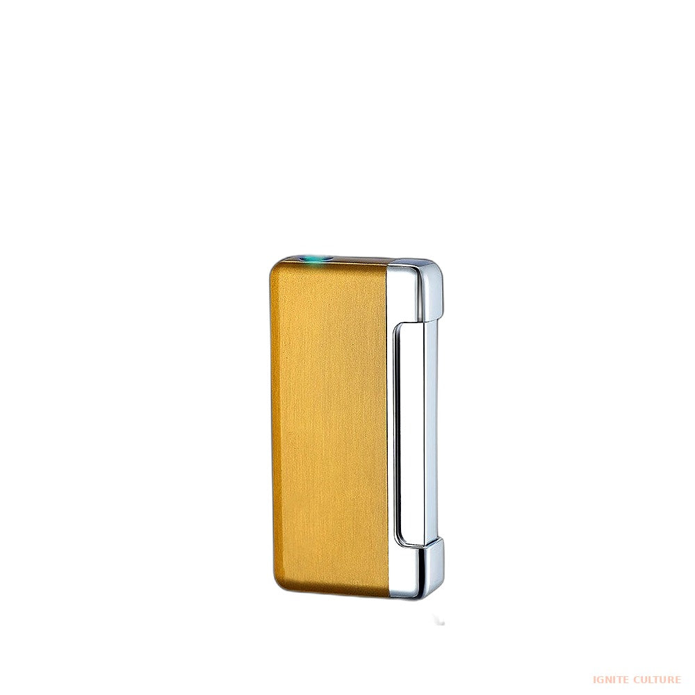 Windproof Lighter Electronic Blue Flame Inflatable Lighter